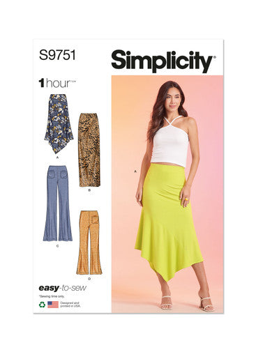 Simplicity Skirts and Trousers S9751