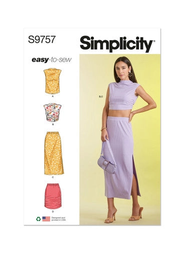 Simplicity Skirt and Top S9757