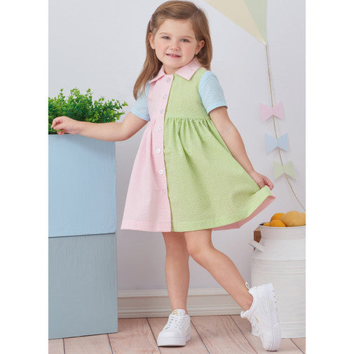 Simplicity Toddlers Dresses S9760