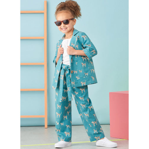 Simplicity Child Jacket & Trousers S9762