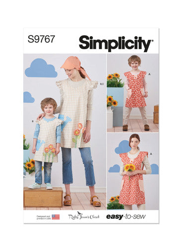 Simplicity Child/Adult Apron S9767