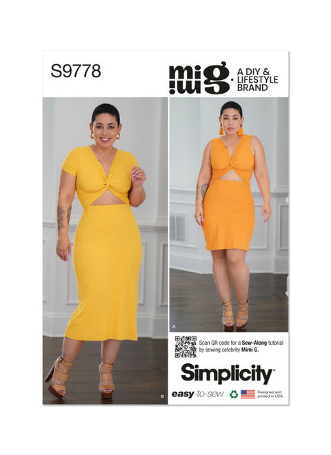 Simplicity Knit Dresses S9778