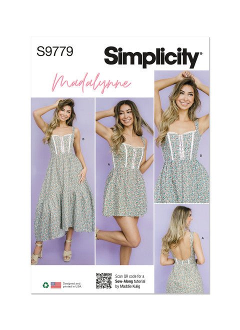 Simplicity Dresses S9779 The Fold Line Simplicity Dresses S9779 The Fold Line
