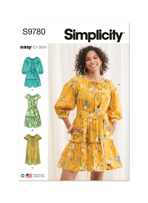Simplicity Dresses S9780 The Fold Line Simplicity Dresses S9780 The Fold Line