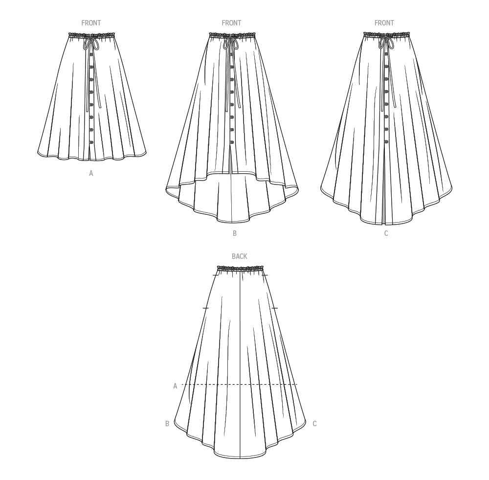 Simplicity Skirts S9786