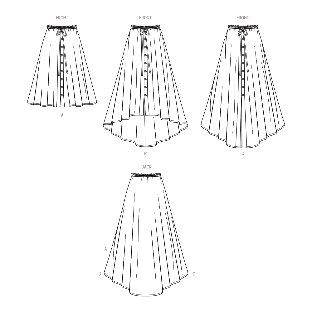 Simplicity Skirts S9787