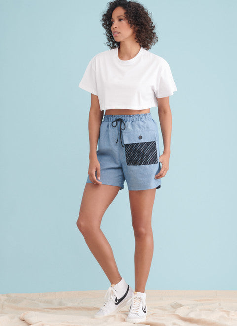 Simplicity Unisex Shorts S9795