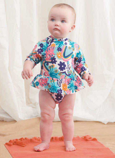 Simplicity Baby Swimsuits S9796