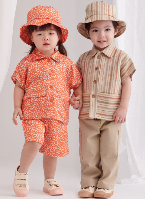 Simplicity Baby/Child Top, Trousers & Shorts S9798