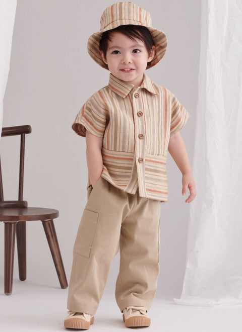 Simplicity Baby/Child Top, Trousers & Shorts S9798