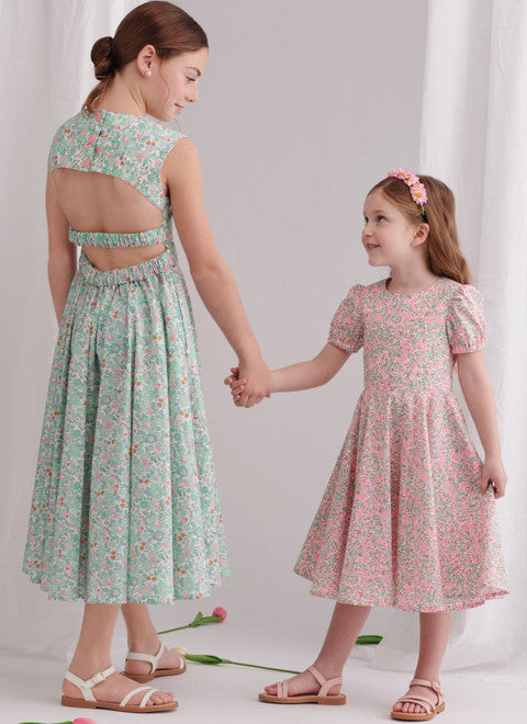 Simplicity Child/Teen Dresses S9799