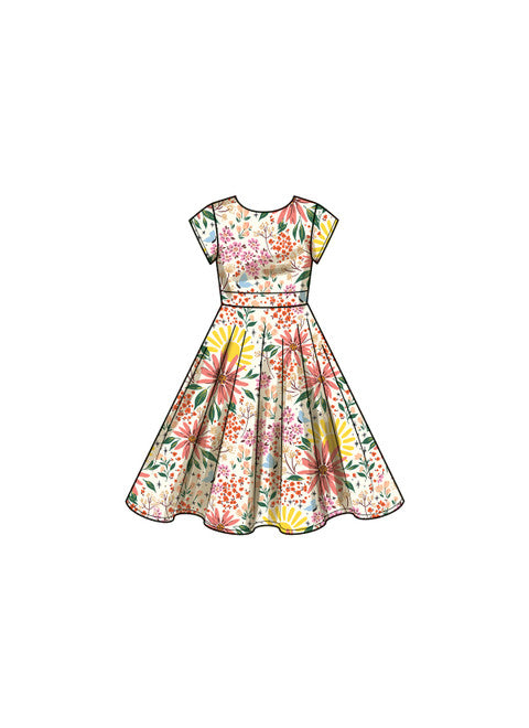 Simplicity Child/Teen Dresses S9799 – The Fold Line