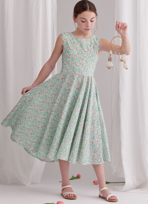 Simplicity Child/Teen Dresses S9799