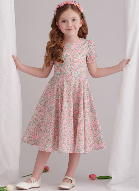 Simplicity Child/Teen Dresses S9799