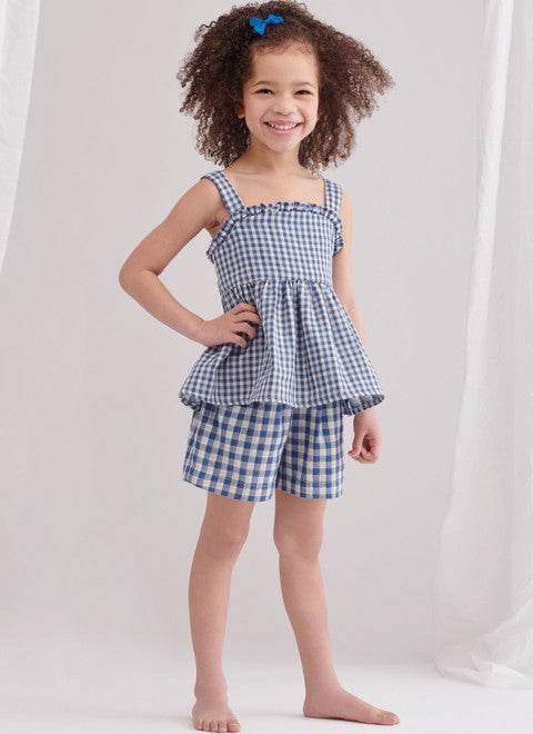 Simplicity Child Top, Trousers & Shorts S9800