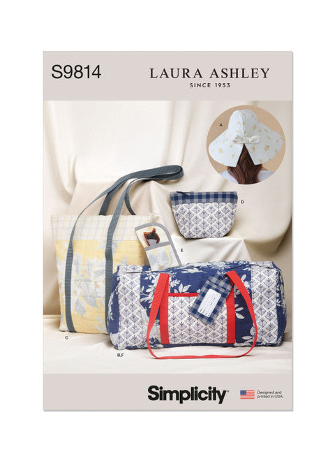 Simplicity Bags & Hat S9814