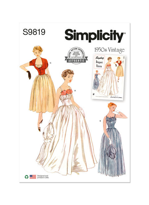 Simplicity Vintage Dresses & Jacket S8919