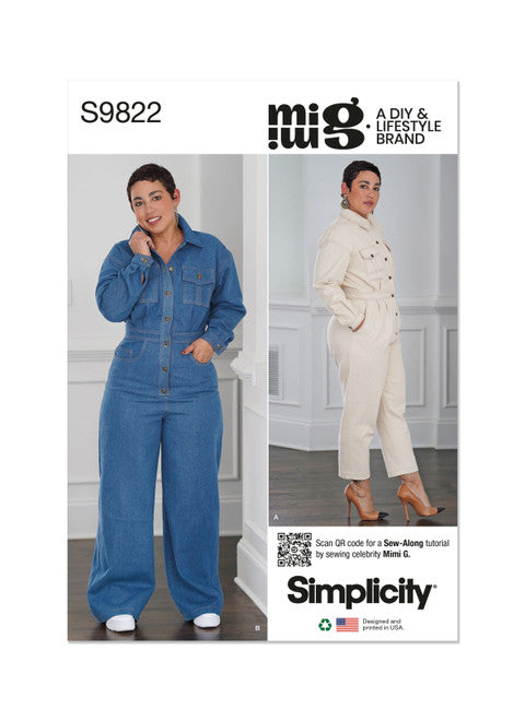 Simplicity Jumpsuits S9822