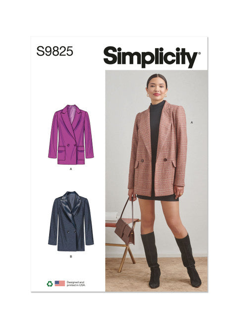 Simplicity Jacket S9825