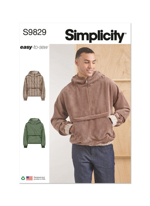 Simplicity Men's Hoodie S9829