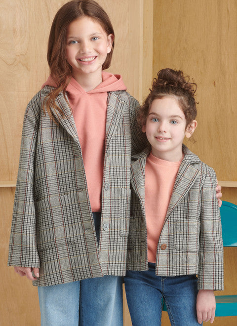 Simplicity Child/Teen Jackets S9831