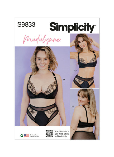 Simplicity Lingerie S9833