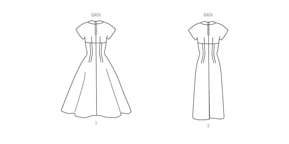 Simplicity Vintage Dress S9849