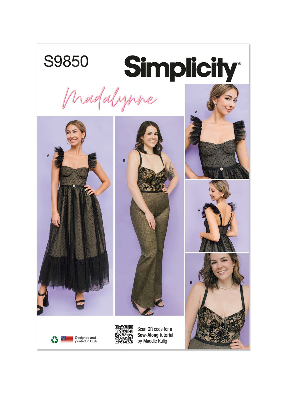 Simplicity Dress & Jumpsuit S9850