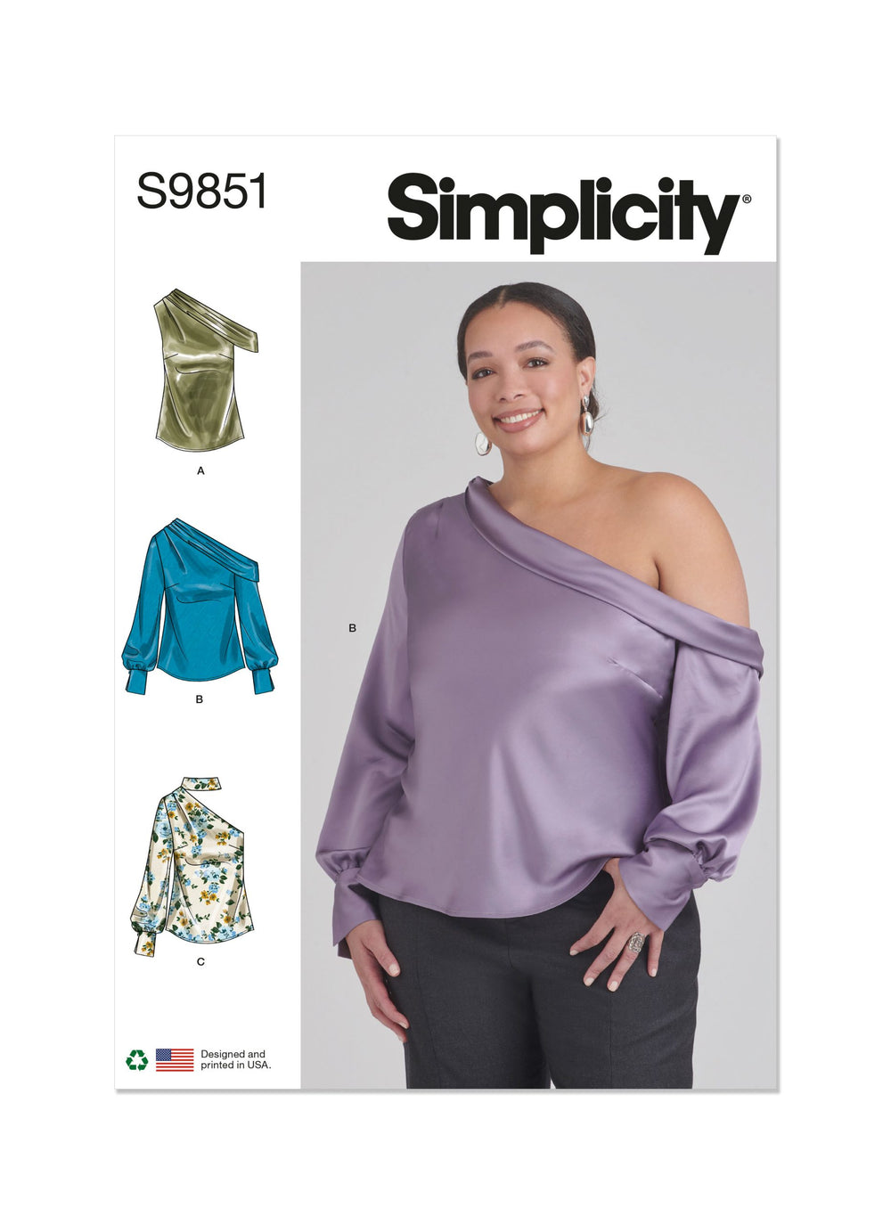 Simplicity Tops S9851