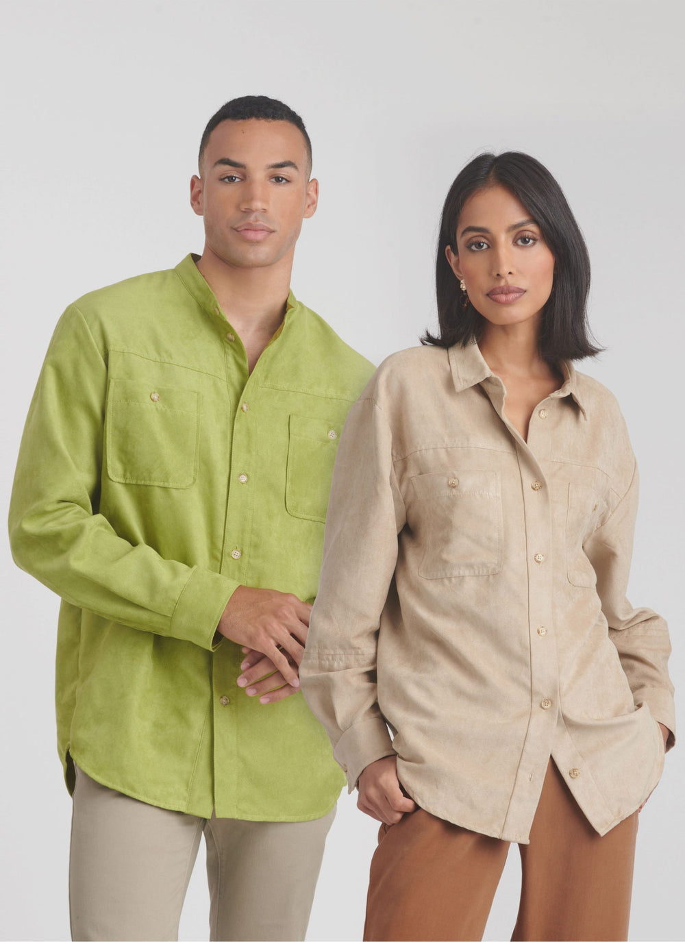 Simplicity Unisex Shirts S9858