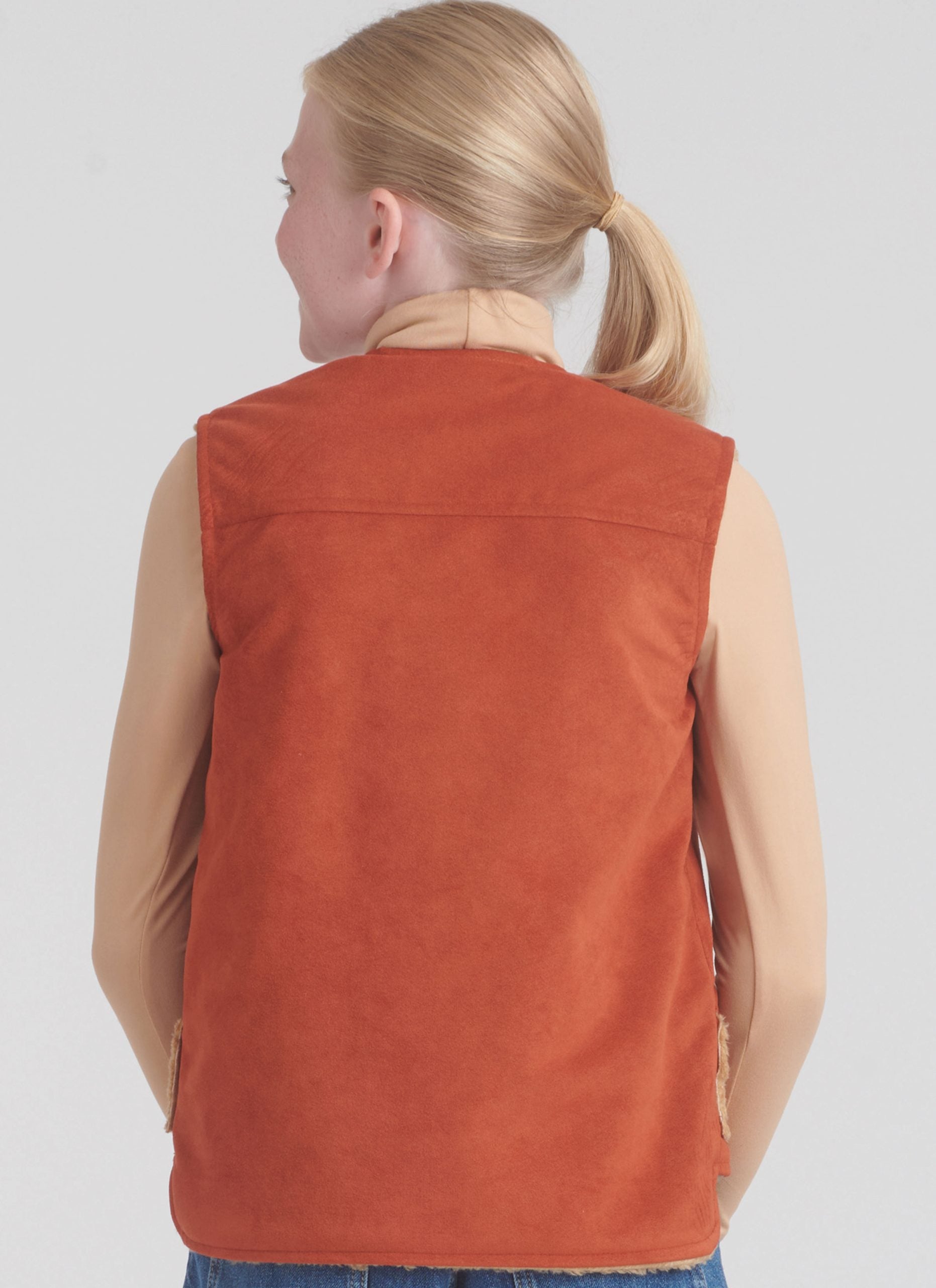 Simplicity Child/Teen/Adult Waistcoats S9860