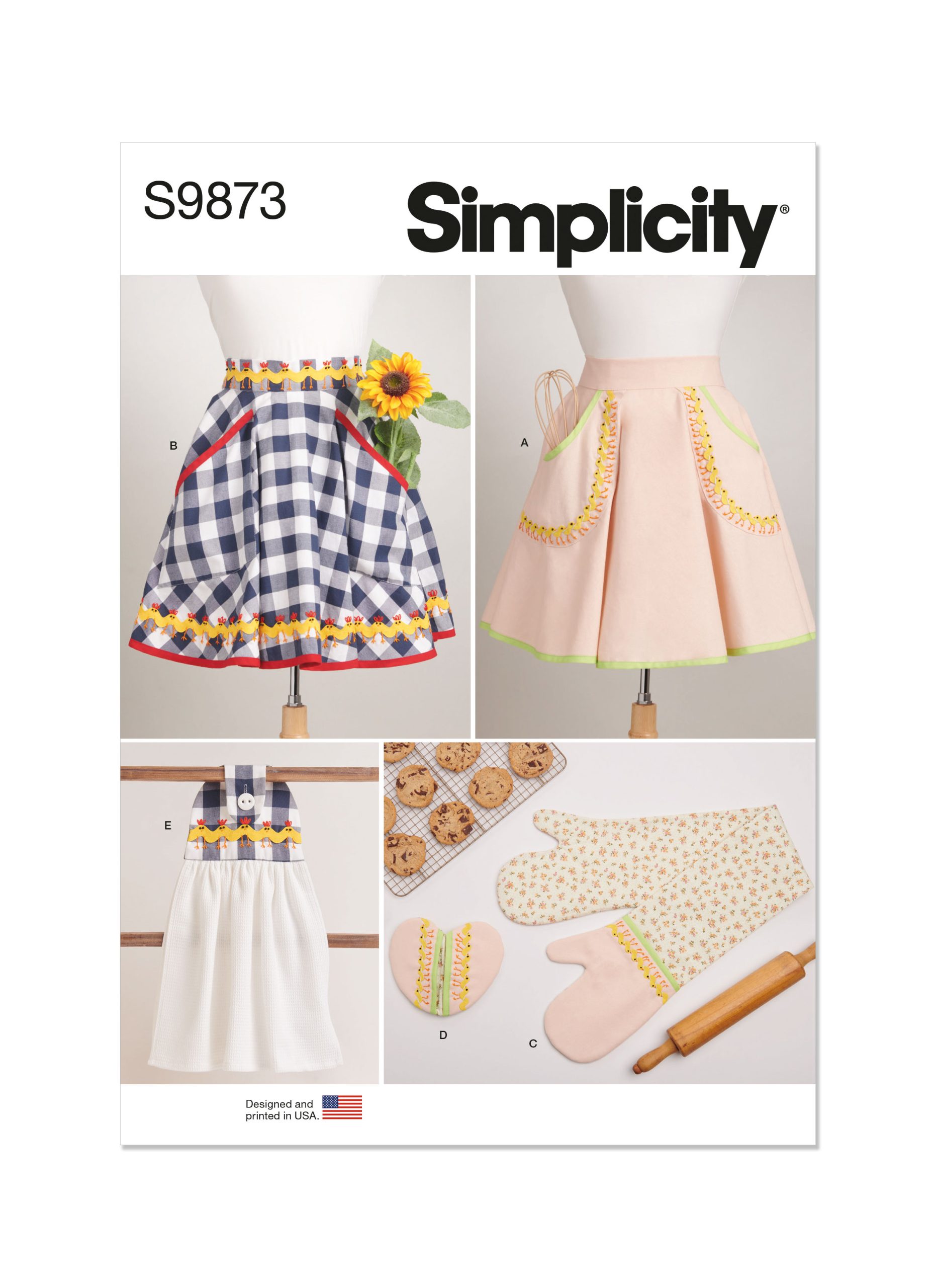 Simplicity Aprons S9873
