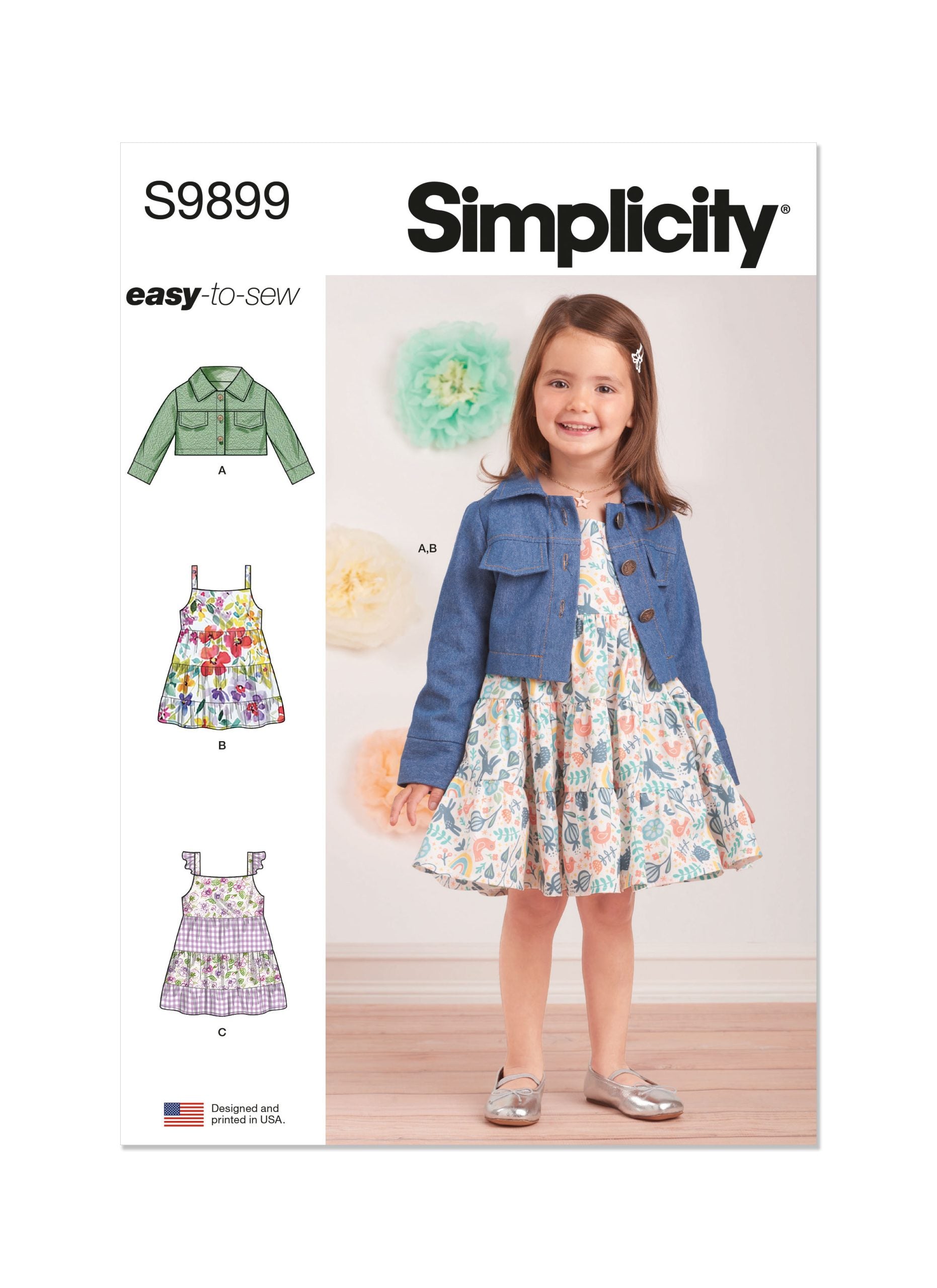 Simplicity Baby/Child Dress & Jacket S9899