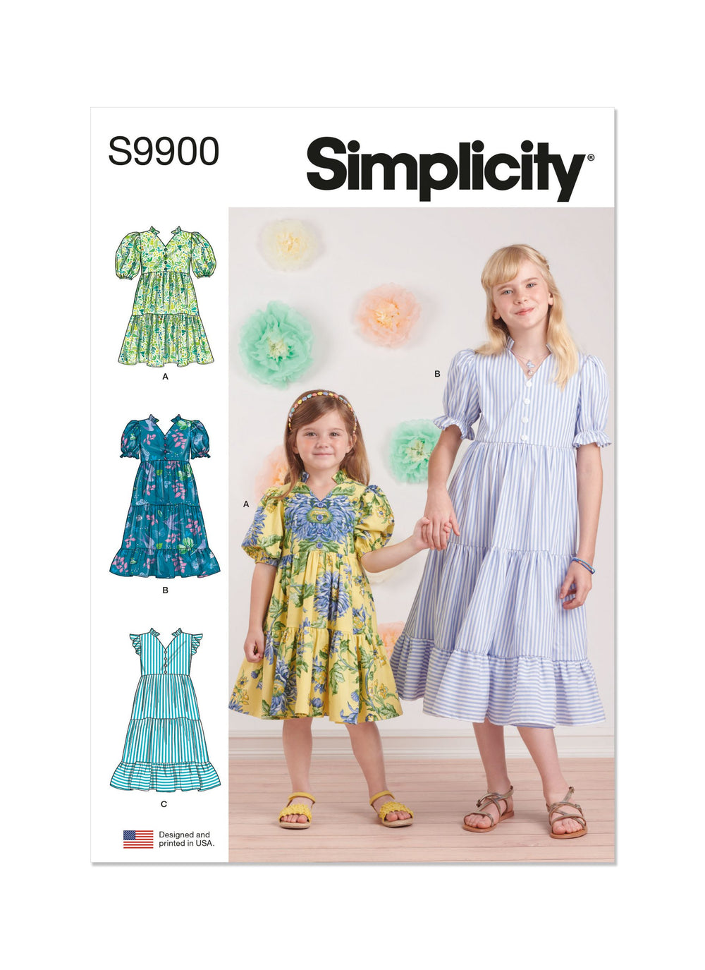 Simplicity Child/Teen Dresses S9900
