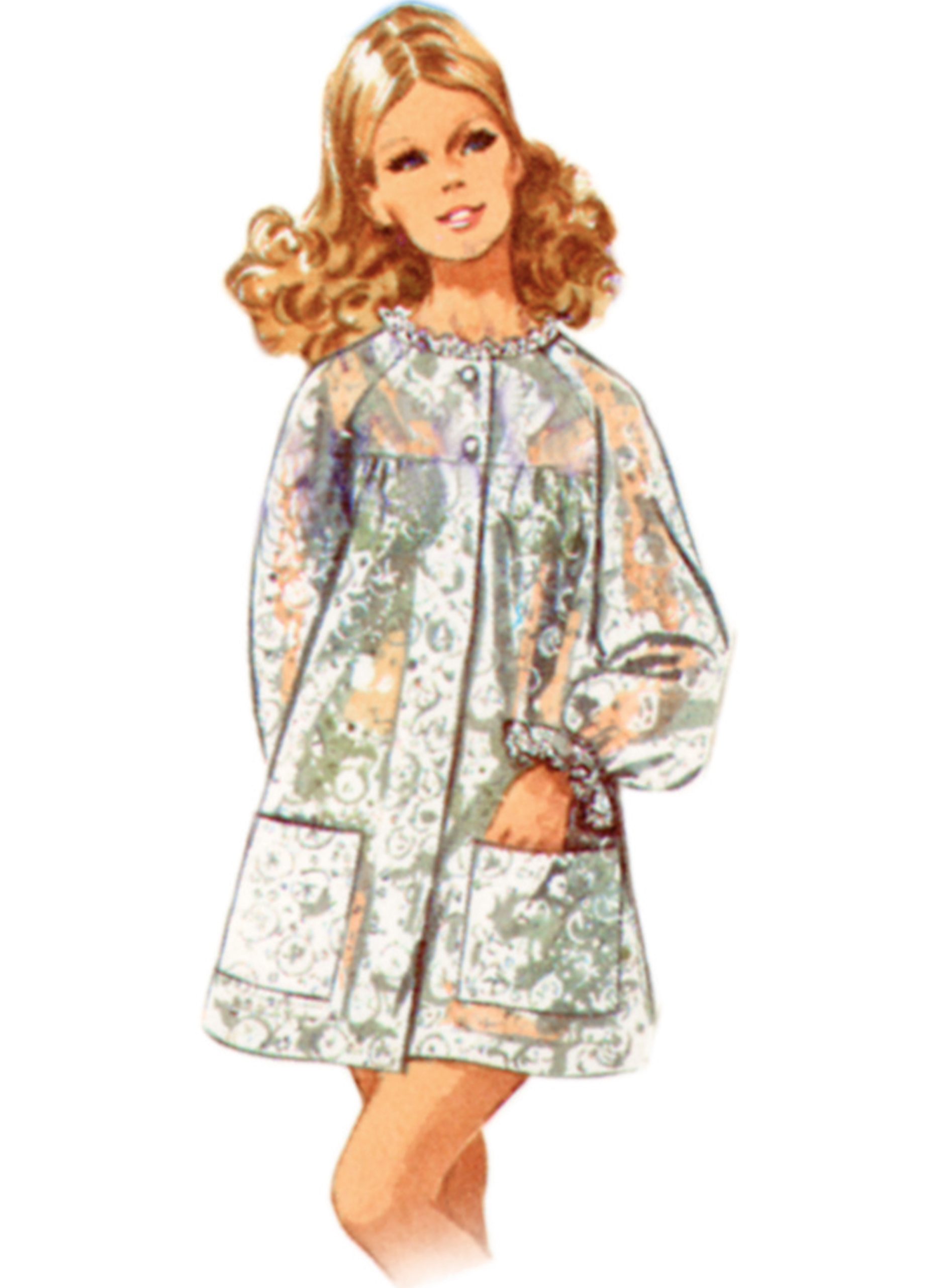 Simplicity Vintage Beach Cover-Up & Robe S9914