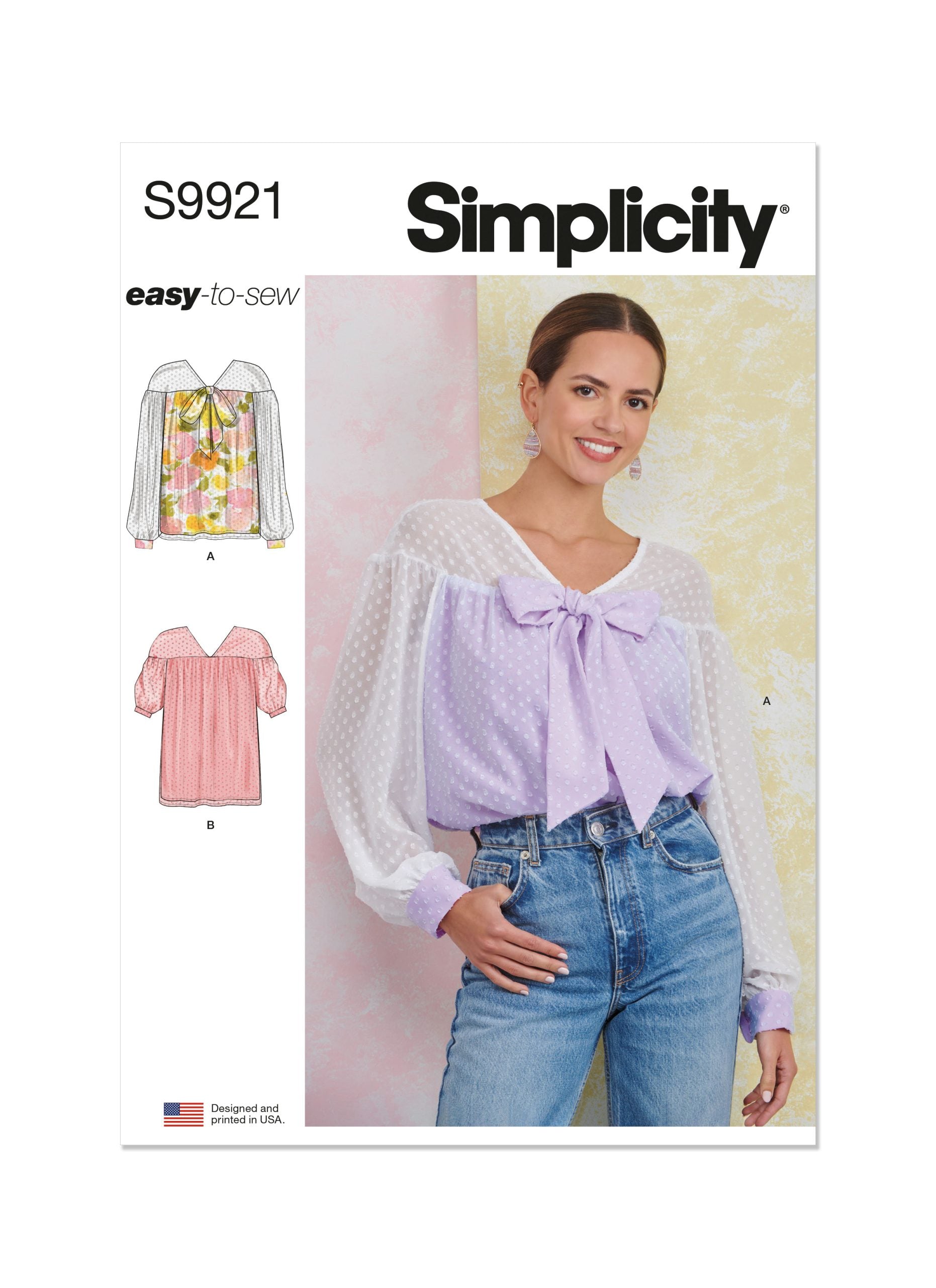 Simplicity Tops S9921