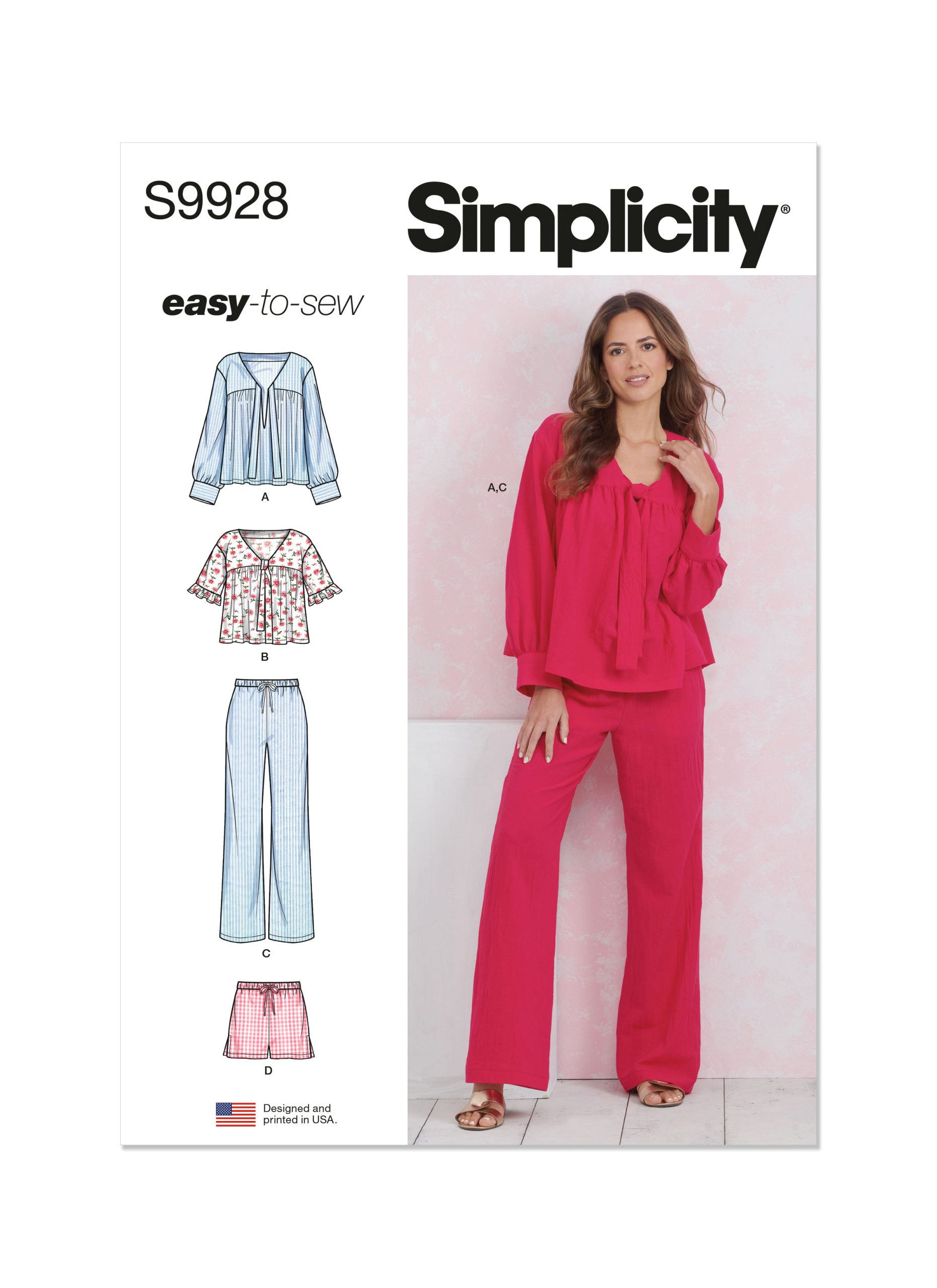 Simplicity Loungewear S9928