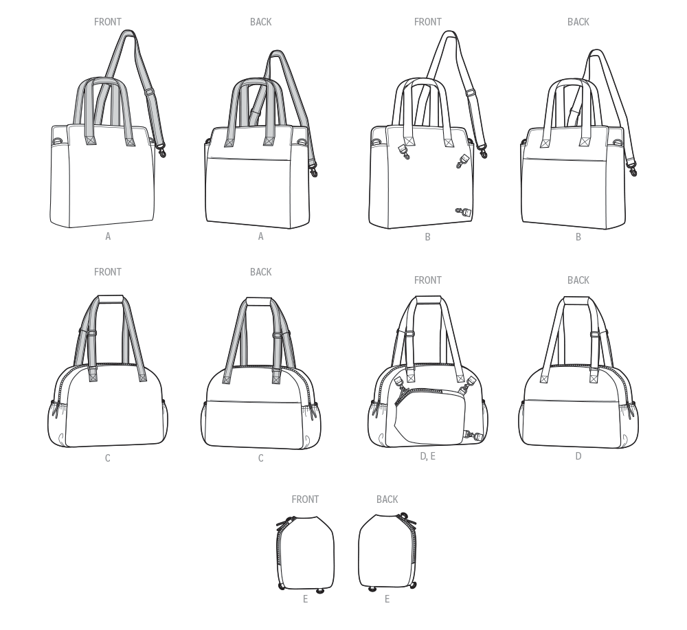 Simplicity Tote Bags S9935