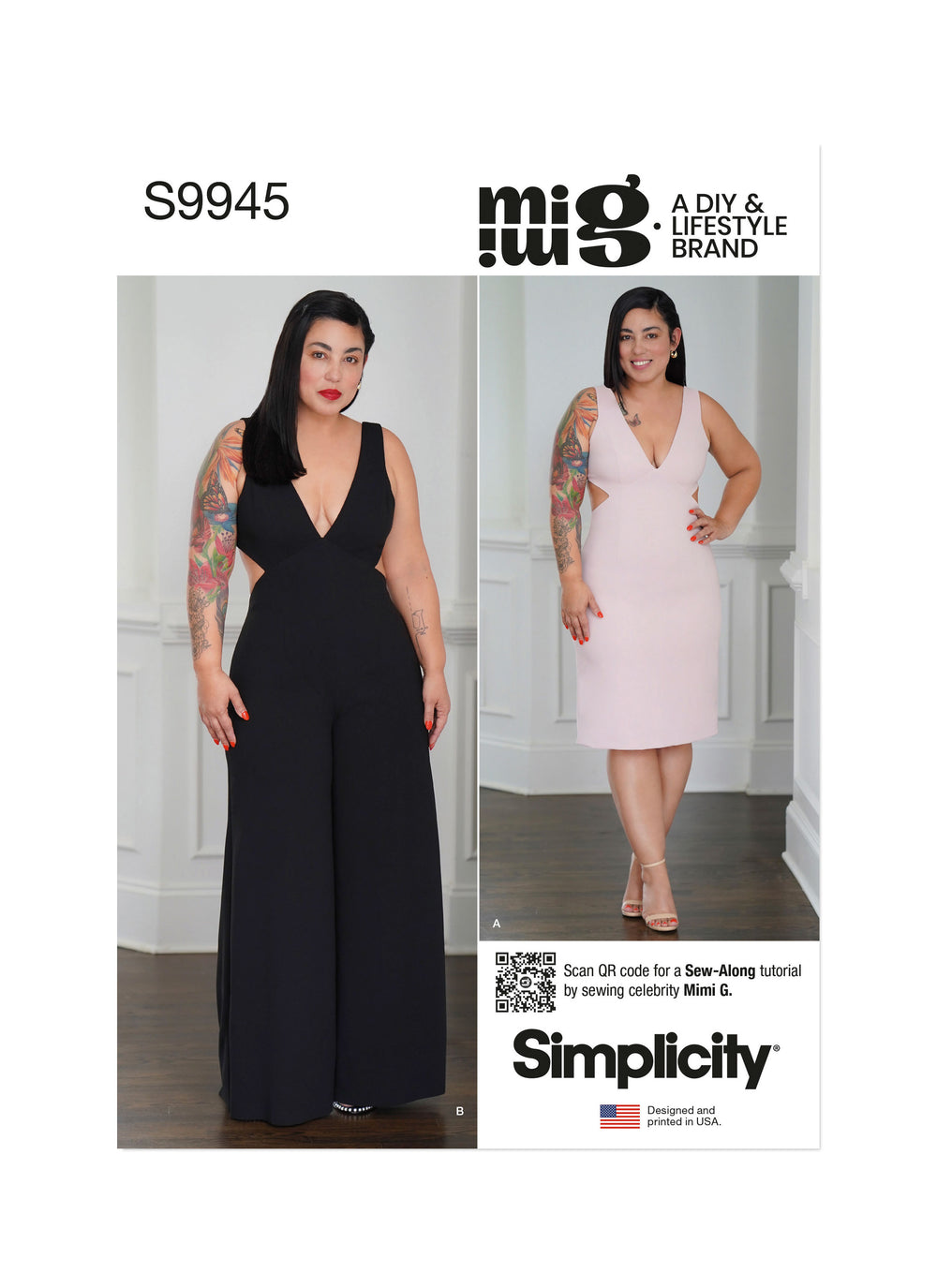 Simplicity Dress & Jumpsuit S9945