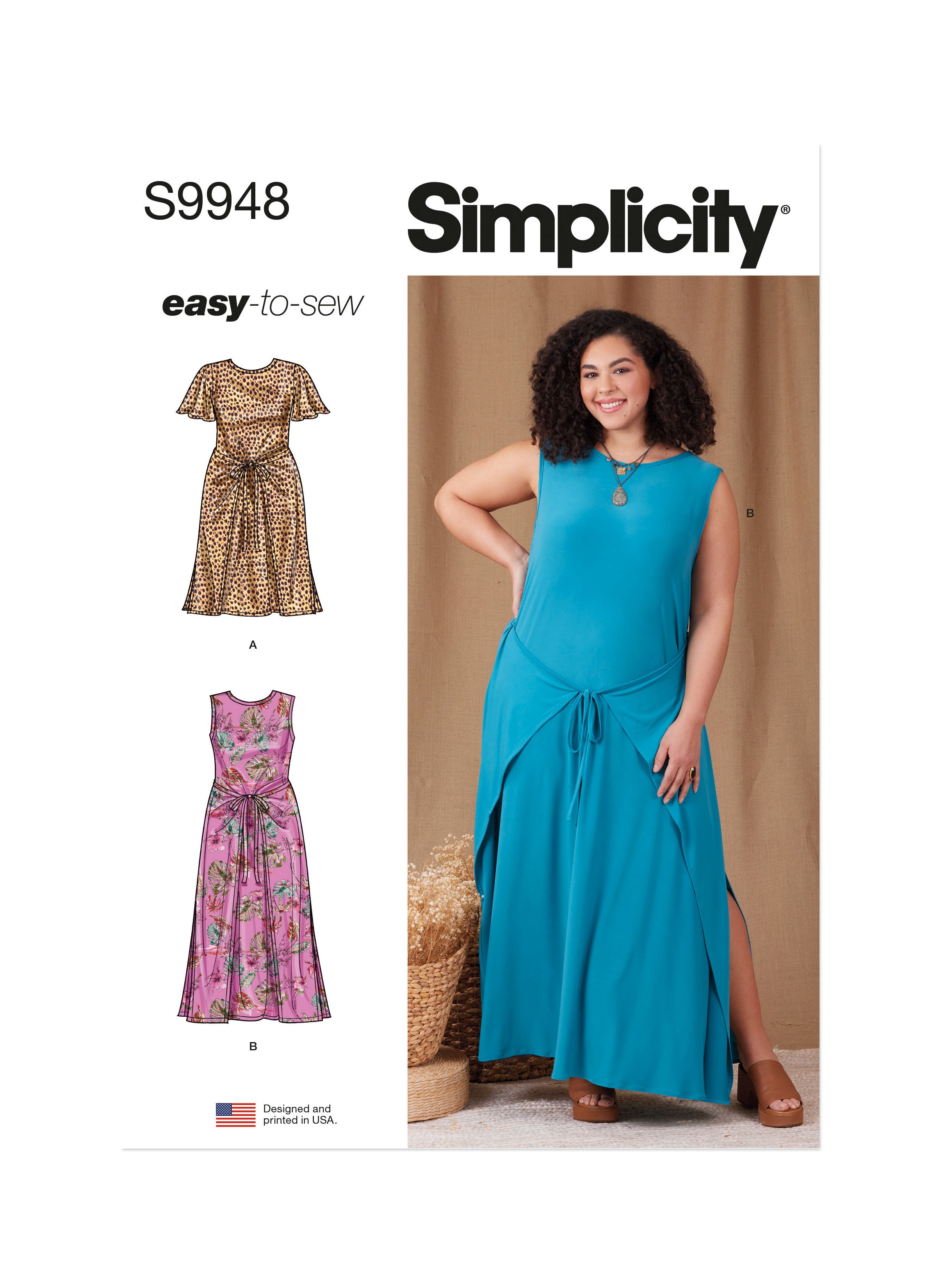 Simplicity Knit Dress S9948