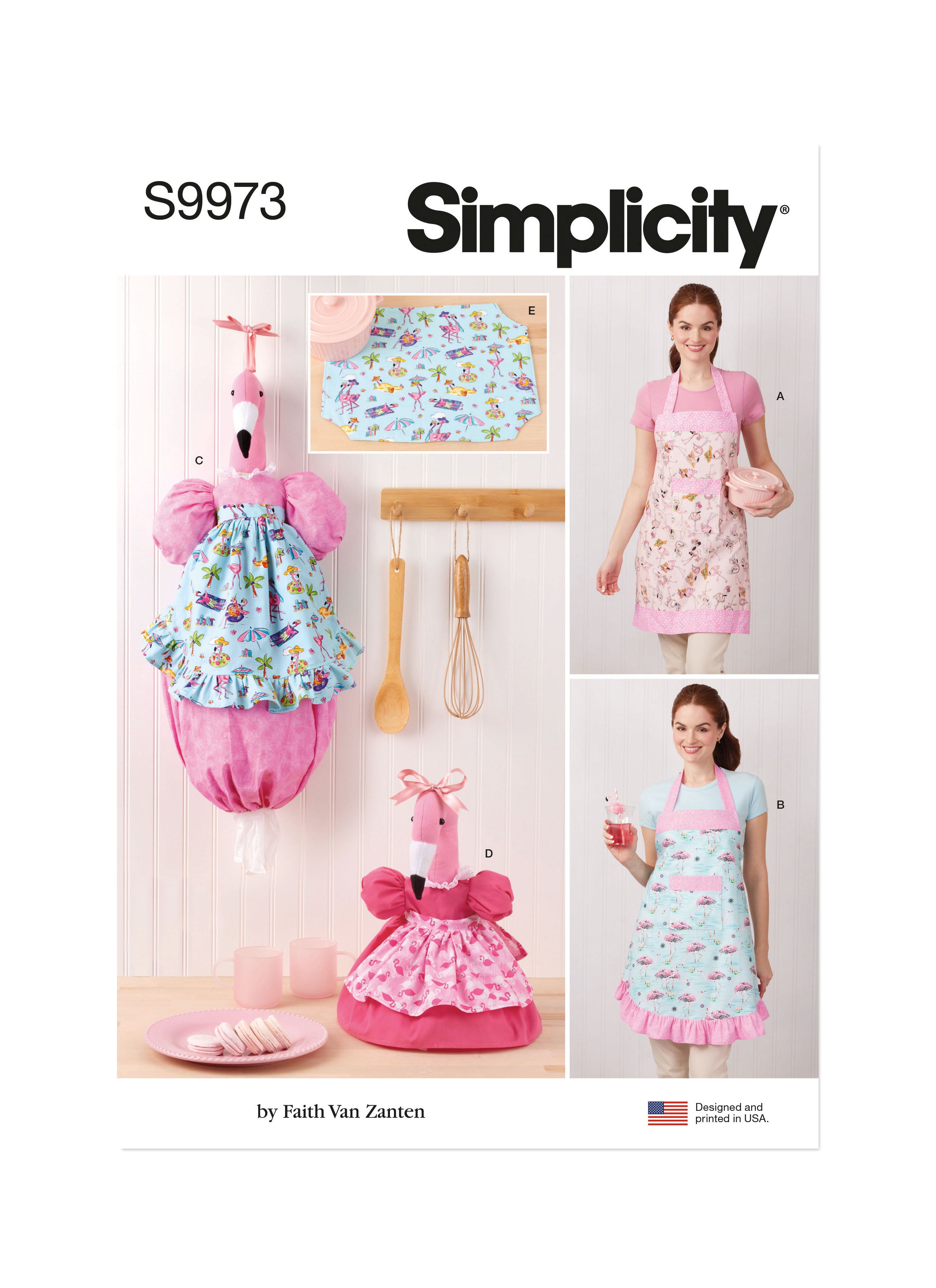 Simplicity Aprons S9973