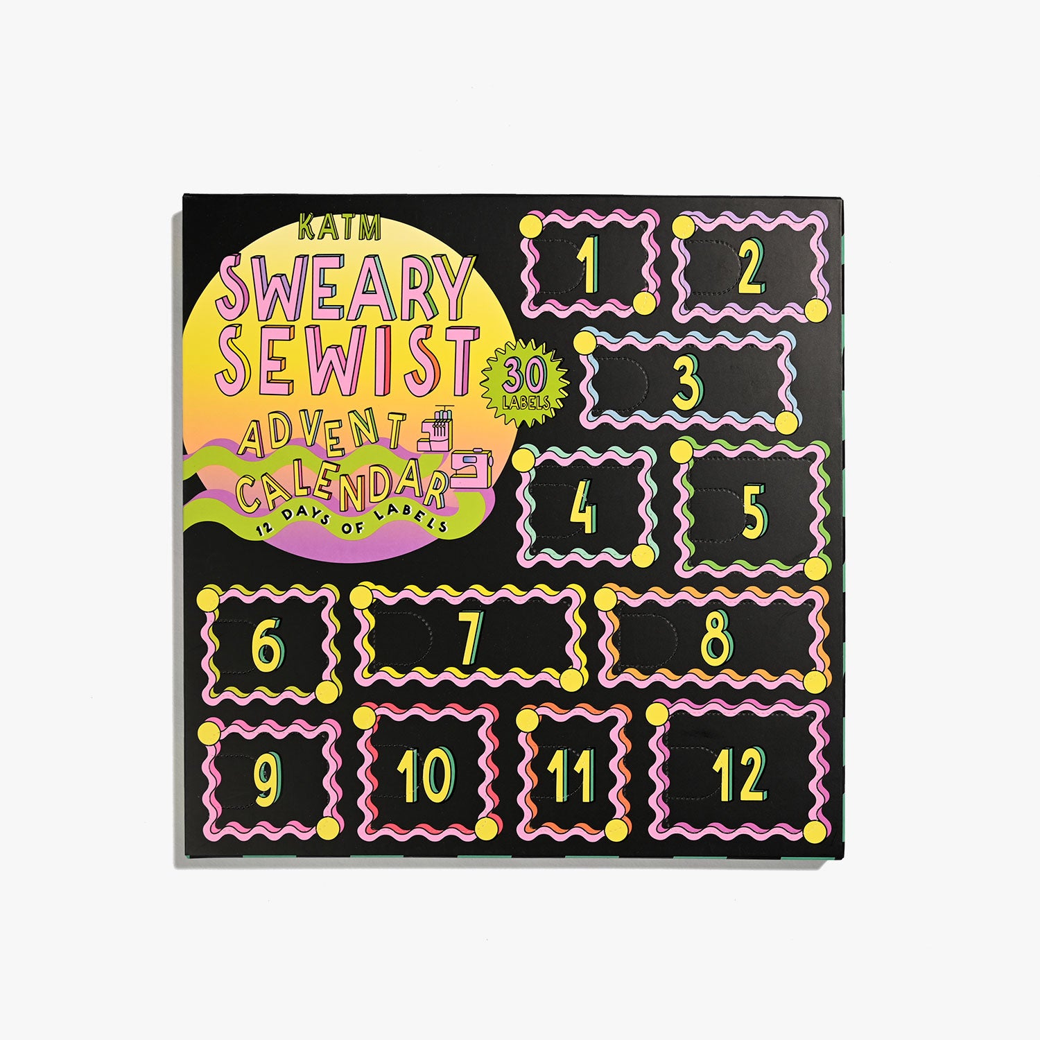 Kylie & The Machine 2025 Sweary Sewist Advent Calendar PRE-ORDER