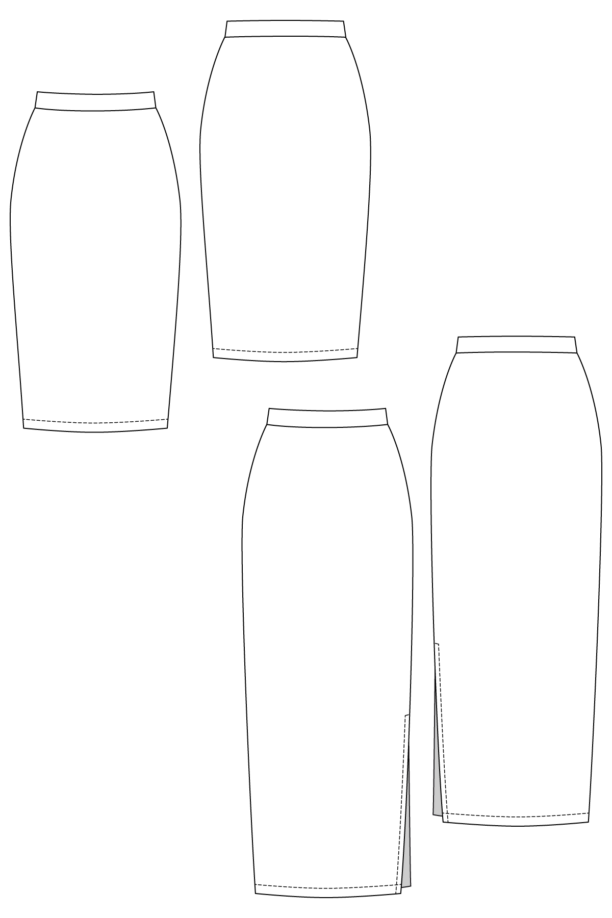 Named Shadi Pencil Skirt
