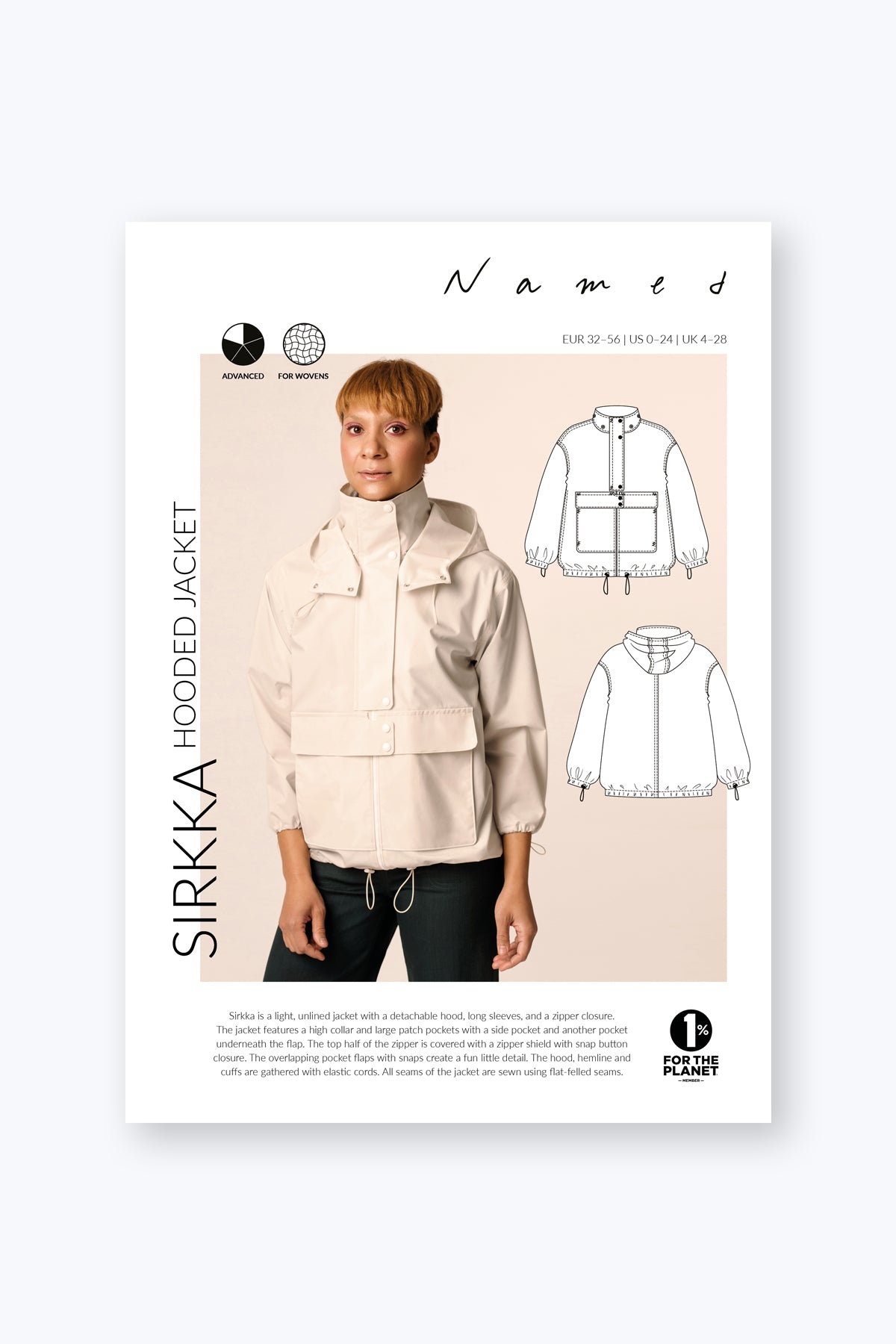 Named Sirkka Hooded Jacket – The Fold Line