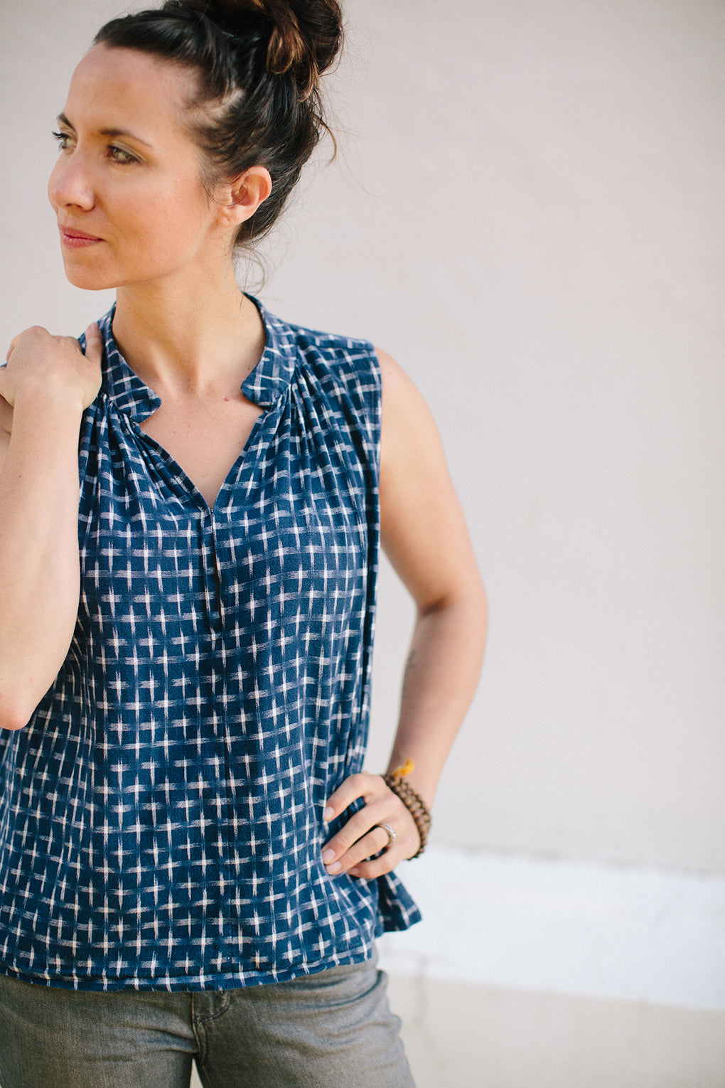 Sew Liberated Matcha Top – The Fold Line
