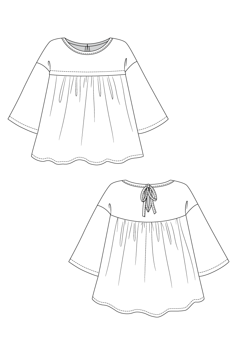 Named Syli Dress and Blouse