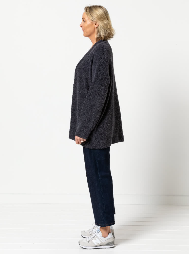 Style Arc Sabel Boyfriend Knit Cardi