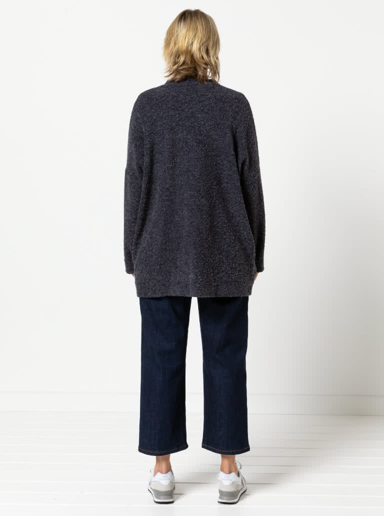 Style Arc Sabel Boyfriend Knit Cardi