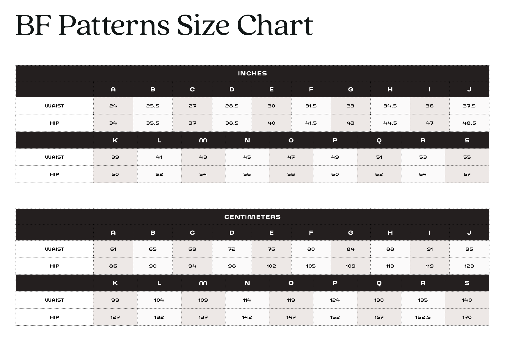BF Patterns Sabrina Skirt