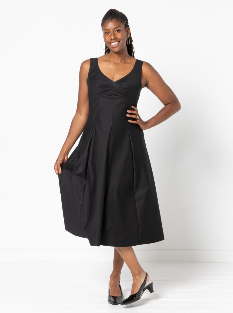 Style Arc Sabrina Woven Dress